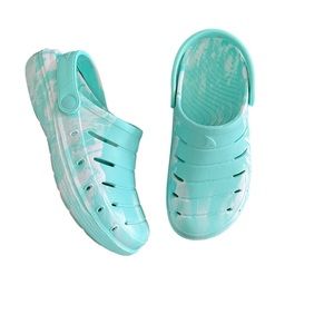 Rugged Shark Teal Blue Green Water Shoes Moccasin Sandal Slip Ons Footwear Water